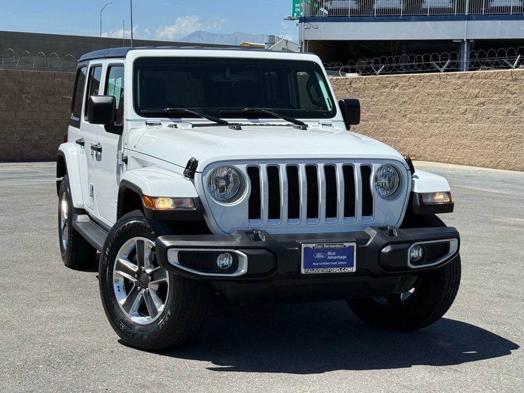 Used 2022 Jeep Wrangler Unlimited Sahara AWD/4WD image 3