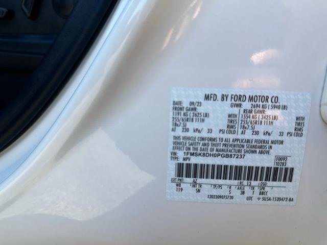 Certified 2023 Ford Explorer XLT w/ Equipment Group 202A image 15