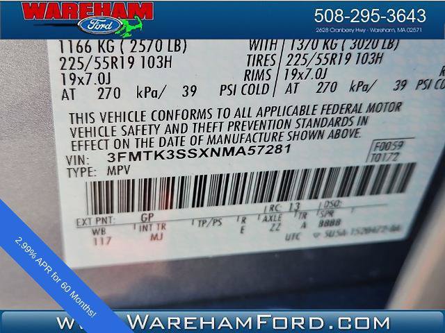 Certified 2022 Ford Mustang Mach-E Premium AWD/4WD image 7
