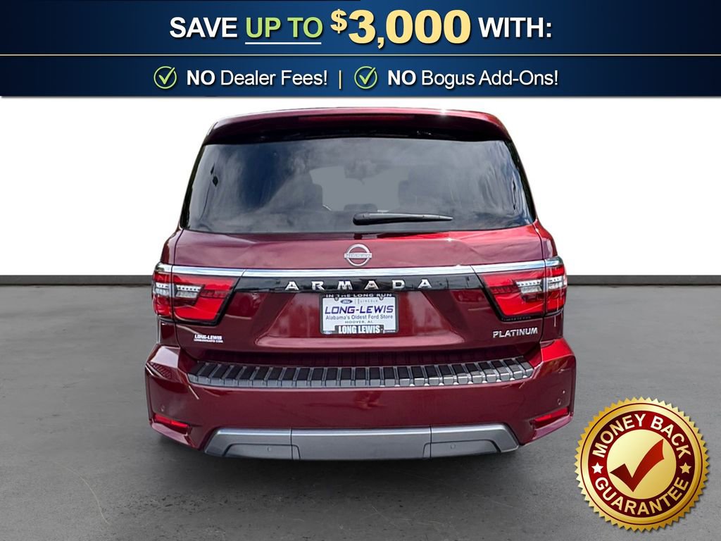 Used 2022 Nissan Armada Platinum w/ Captain's Chairs Package RWD image 5