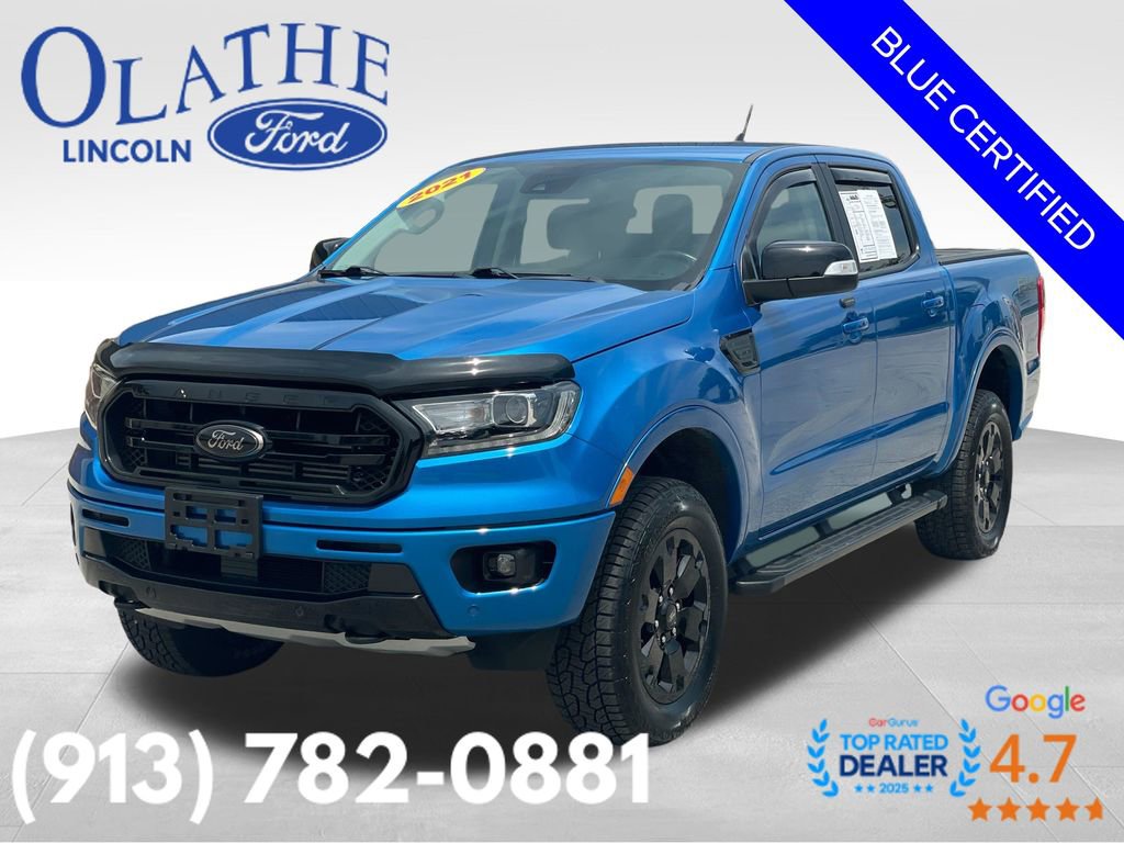 Certified 2021 Ford Ranger Lariat w/ Equipment Group 501A High AWD/4WD image 1