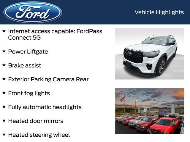 Certified 2025 Ford Explorer ST-Line AWD/4WD image 9