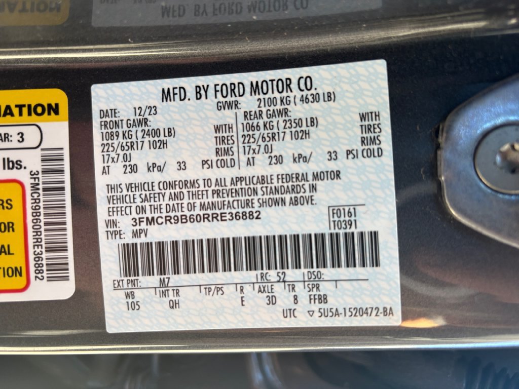 Certified 2024 Ford Bronco Sport Big Bend AWD/4WD image 25