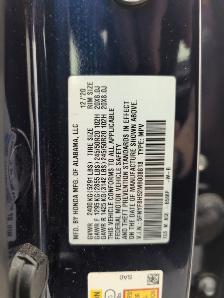 Used 2021 Honda Passport EX-L image 40