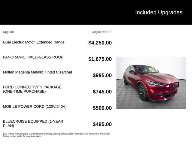 Certified 2025 Ford Mustang Mach-E Premium AWD/4WD image 6