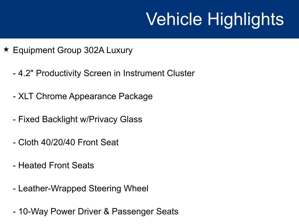 Certified 2020 Ford F150 XLT w/ Equipment Group 302A Luxury image 16