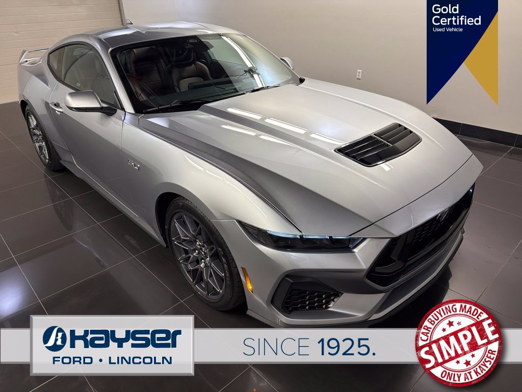 Certified 2025 Ford Mustang GT Premium w/ GT Performance Package RWD image 1