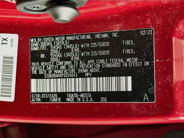 Used 2023 Toyota Highlander XSE FWD image 23