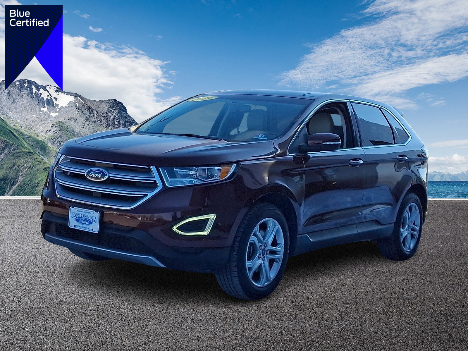 Certified 2017 Ford Edge Titanium w/ Equipment Group 301A