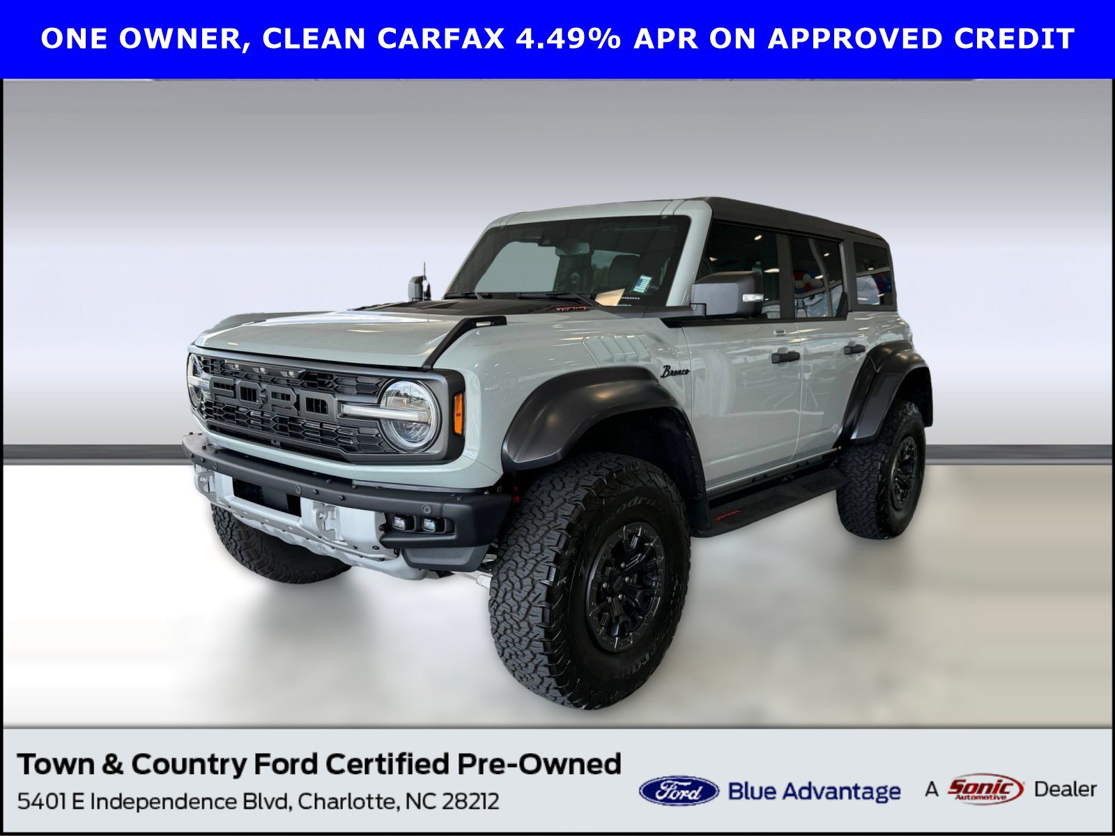 Certified 2023 Ford Bronco Raptor