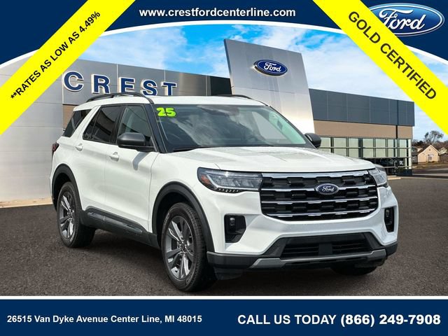Certified 2025 Ford Explorer Active w/ Active Comfort Package