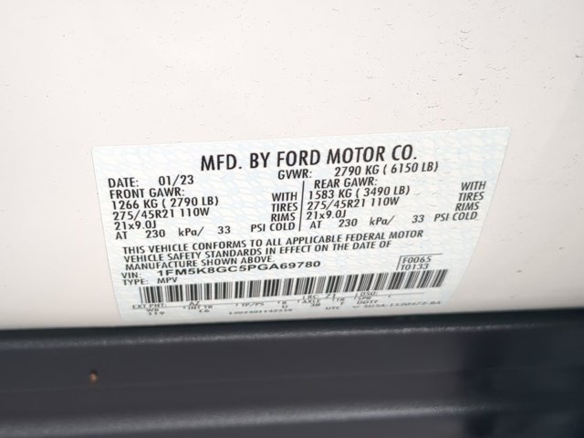 Certified 2023 Ford Explorer ST w/ Equipment Group 401A AWD/4WD image 32