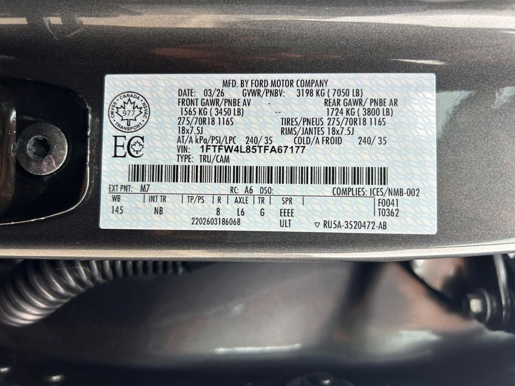 Certified 2026 Ford F150 Tremor w/ Equipment Group 402B MID AWD/4WD image 36