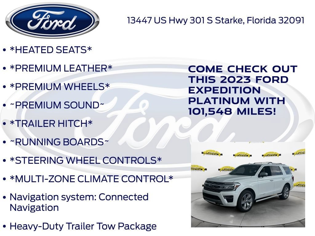 Certified 2023 Ford Expedition Platinum AWD/4WD image 17