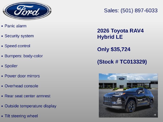 Used 2026 Toyota RAV4 LE FWD image 24