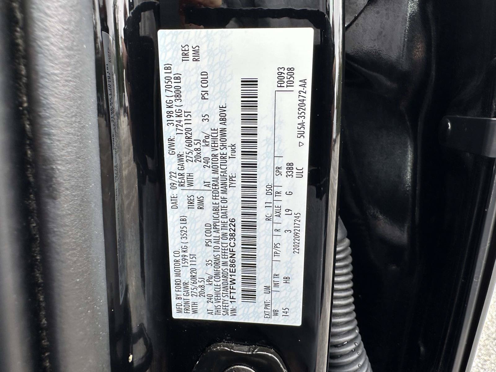 Certified 2022 Ford F150 Lariat AWD/4WD image 34
