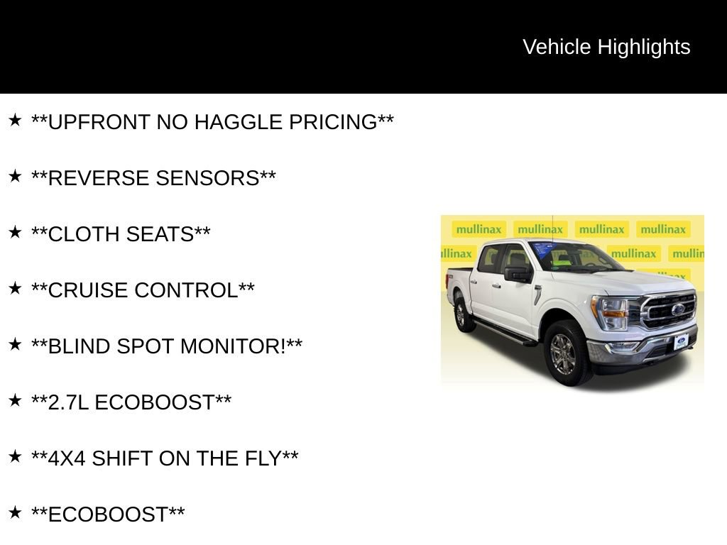 Certified 2022 Ford F150 XLT w/ XTR Package AWD/4WD image 12