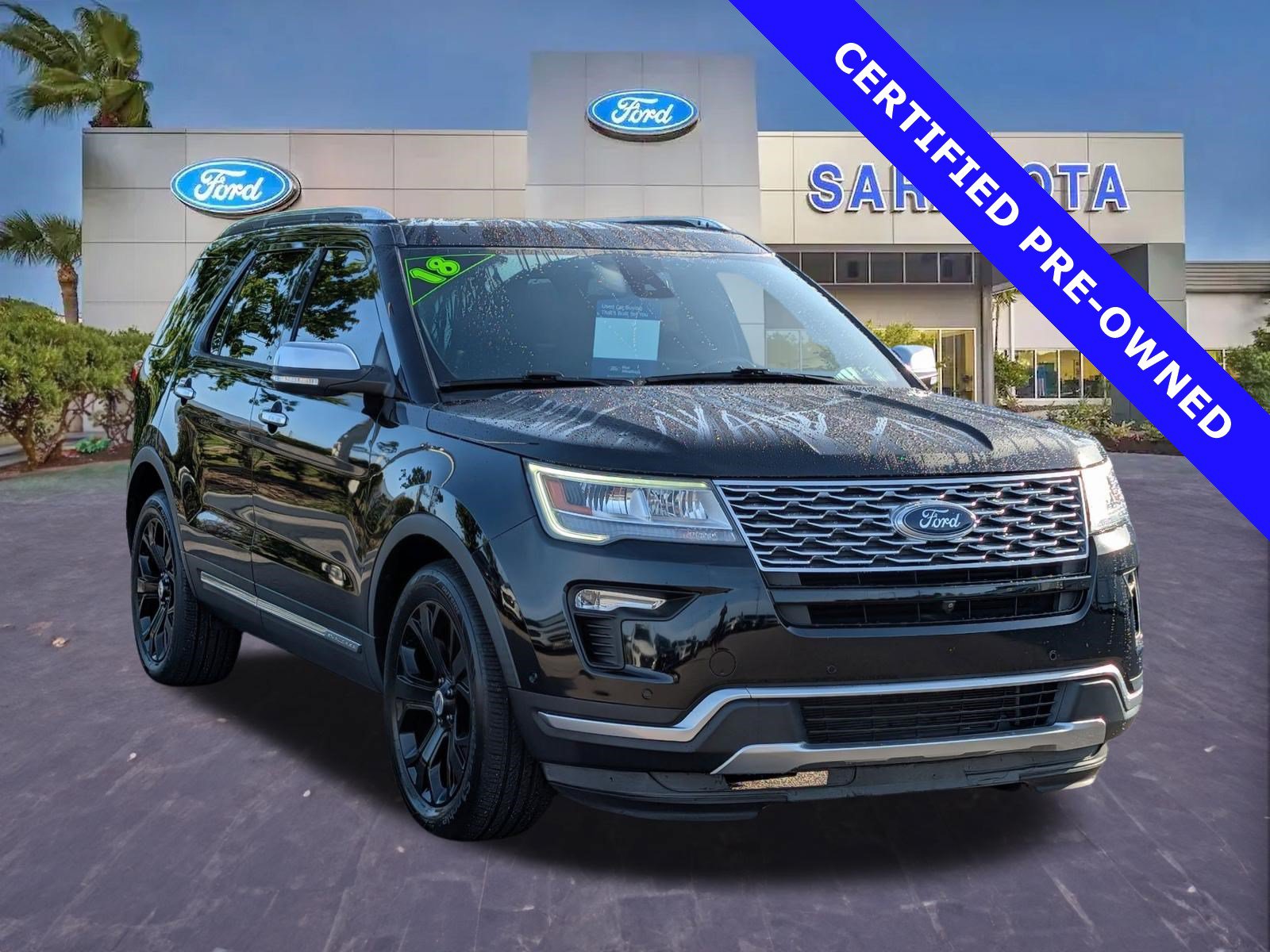 Certified 2018 Ford Explorer Platinum
