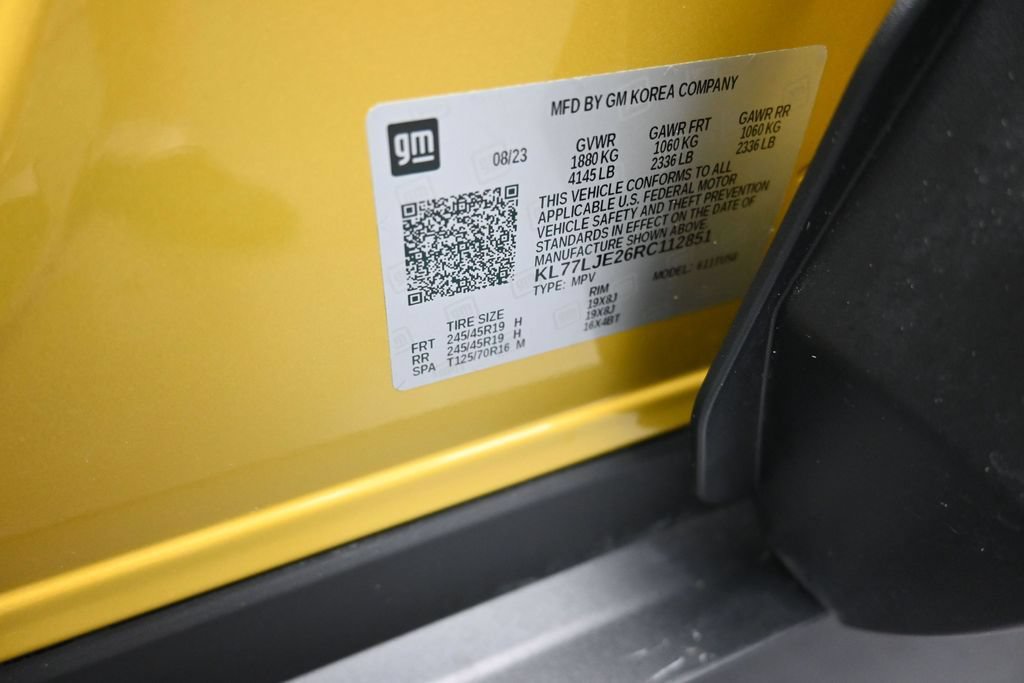 Used 2024 Chevrolet Trax RS w/ Sunroof Package FWD image 19