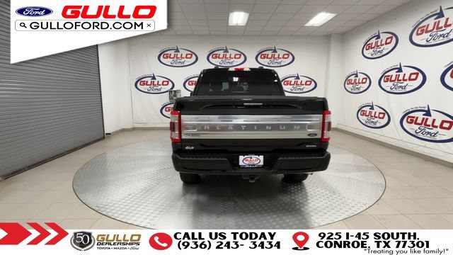 Certified 2021 Ford F150 Platinum w/ Equipment Group 701A High AWD/4WD image 3