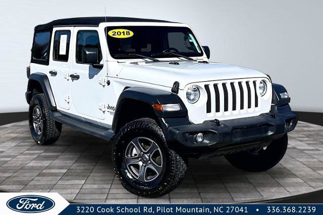 Used 2018 Jeep Wrangler Unlimited Sport S