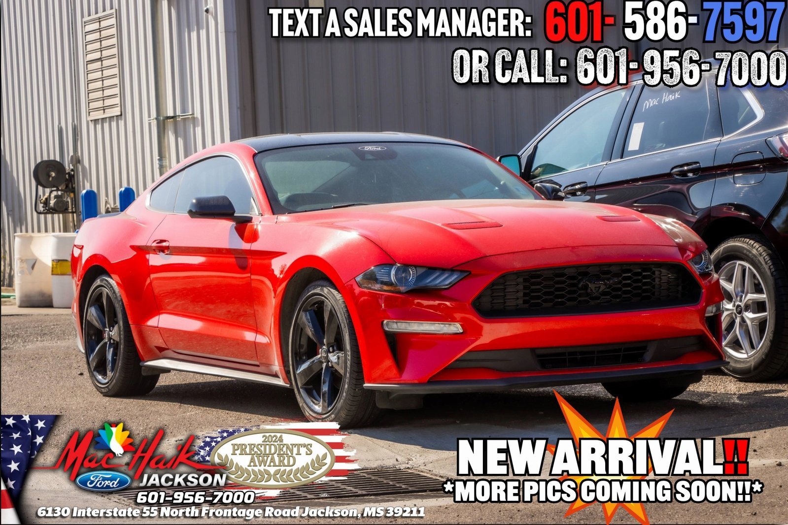 Certified 2022 Ford Mustang Coupe w/ Black Accent Package