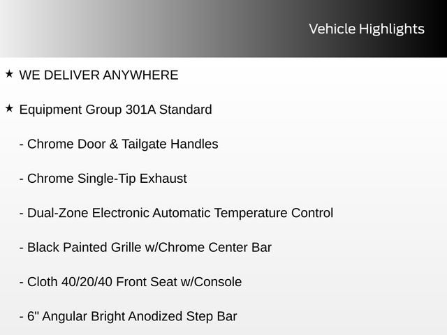 Certified 2025 Ford F150 XLT w/ Equipment Group 301A Standard AWD/4WD image 9