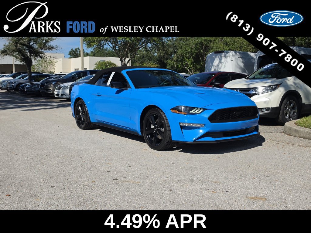 Certified 2022 Ford Mustang Convertible w/ Equipment Group 101A