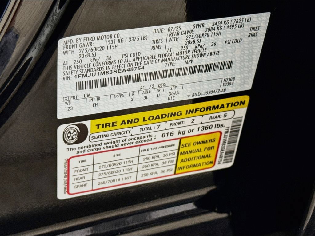 Certified 2025 Ford Expedition Platinum AWD/4WD image 35