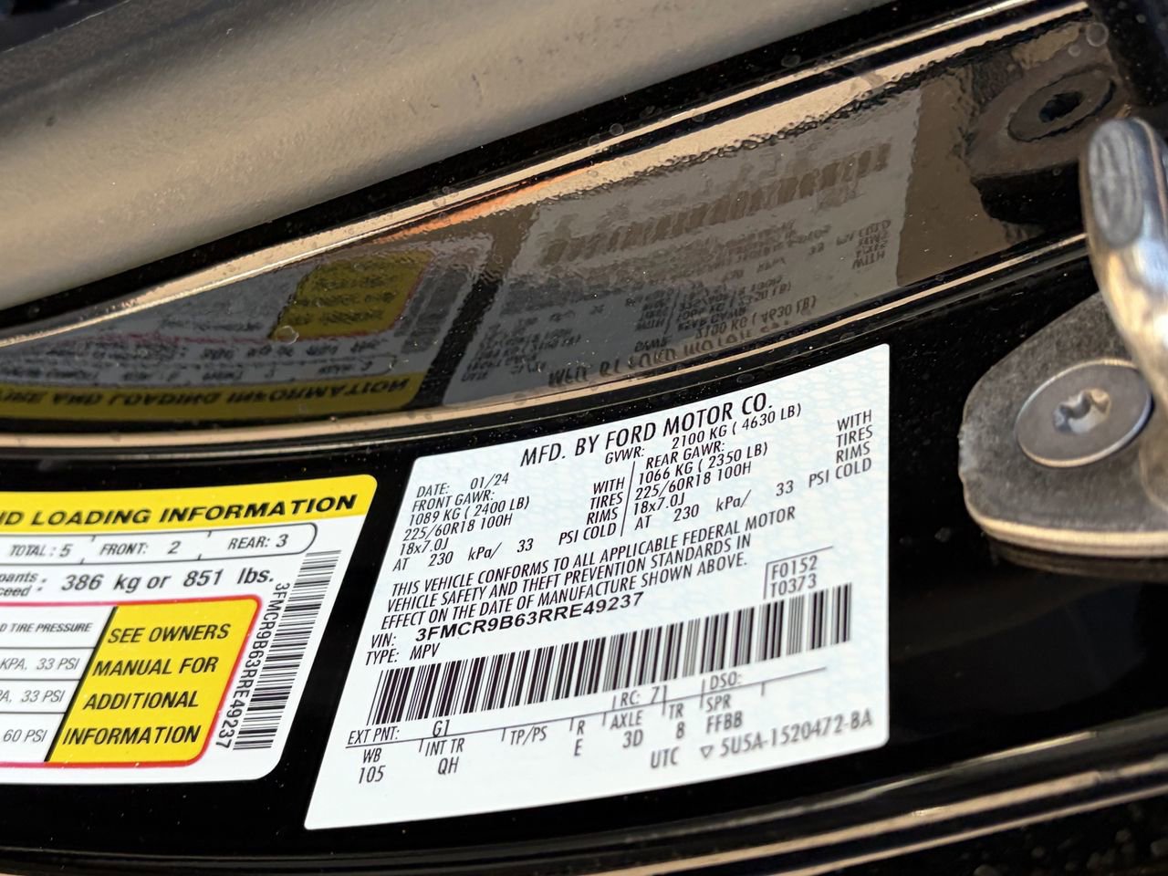 Certified 2024 Ford Bronco Sport Big Bend AWD/4WD image 32