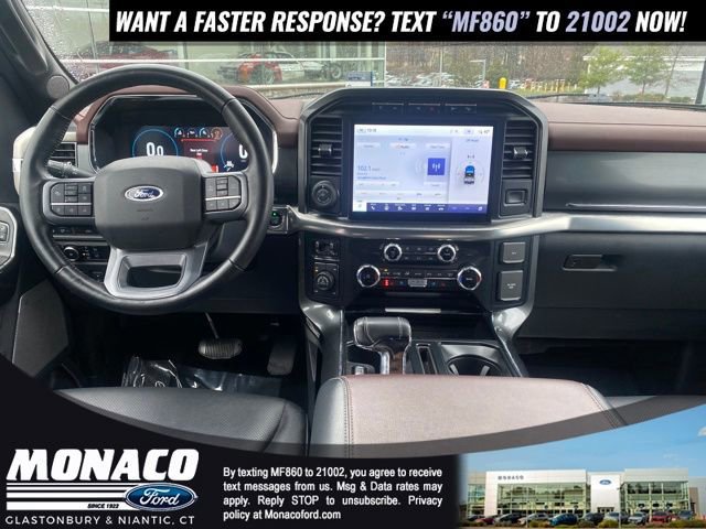 Certified 2023 Ford F150 Lariat w/ Equipment Group 502A High AWD/4WD image 14