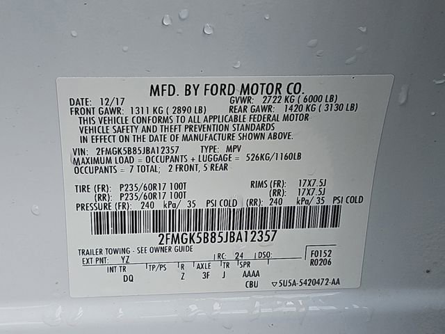 Certified 2018 Ford Flex SE FWD image 34