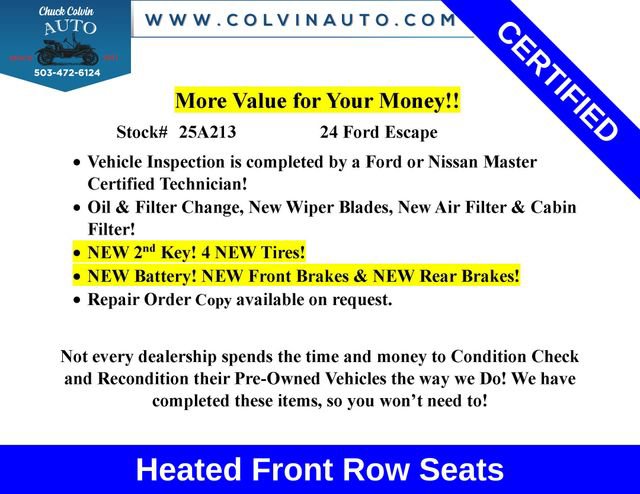 Certified 2024 Ford Escape Active image 8