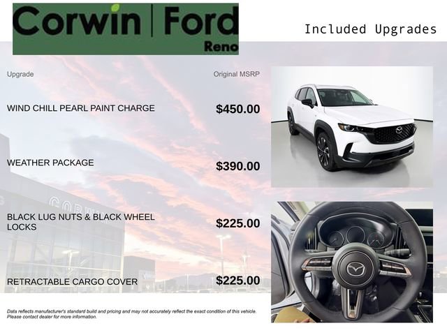 Used 2025 MAZDA CX-50 2.5 Hybrid w/ Weather Package image 3