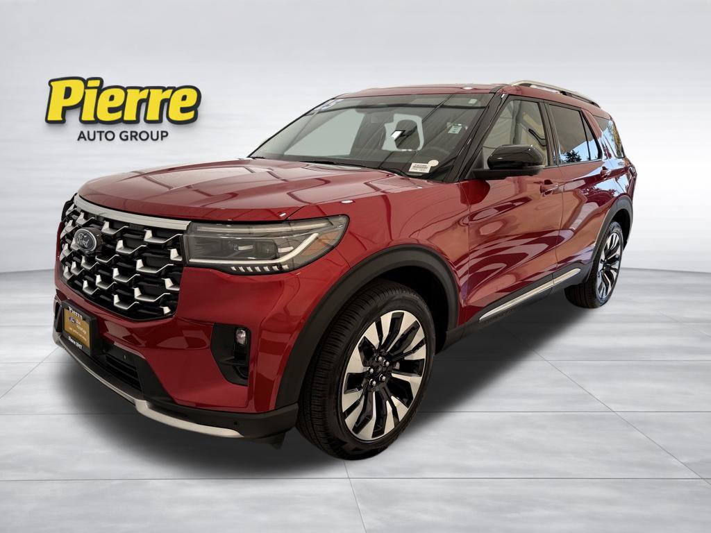 Certified 2025 Ford Explorer Platinum w/ LUX Leather Package AWD/4WD 360° Tour