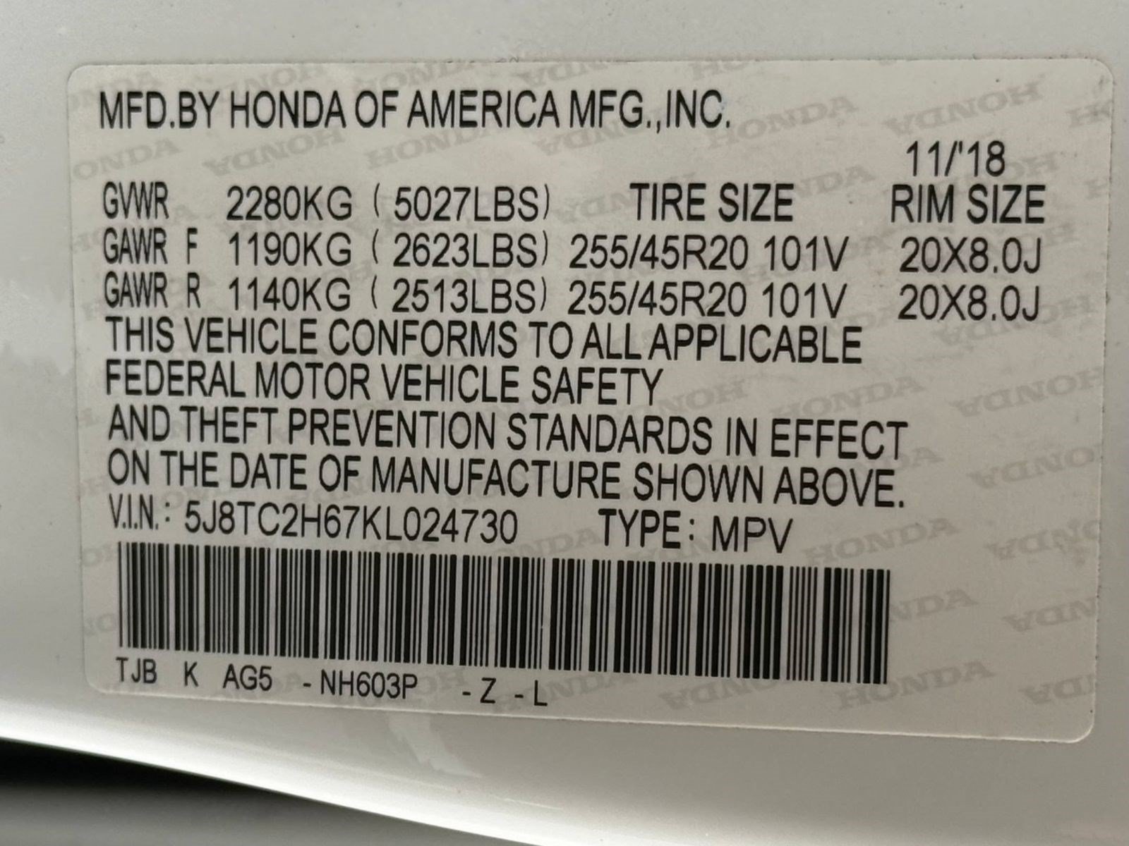 Used 2019 Acura RDX A-Spec AWD/4WD image 28