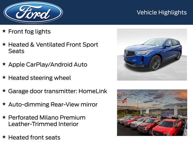 Used 2024 Acura RDX AWD w/ A-Spec & Advance Pkg image 16