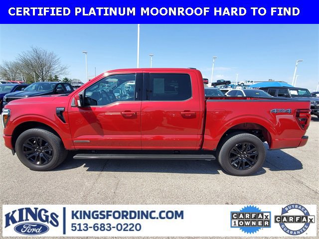Certified 2024 Ford F150 Platinum w/ Equipment Group 702A High image 2