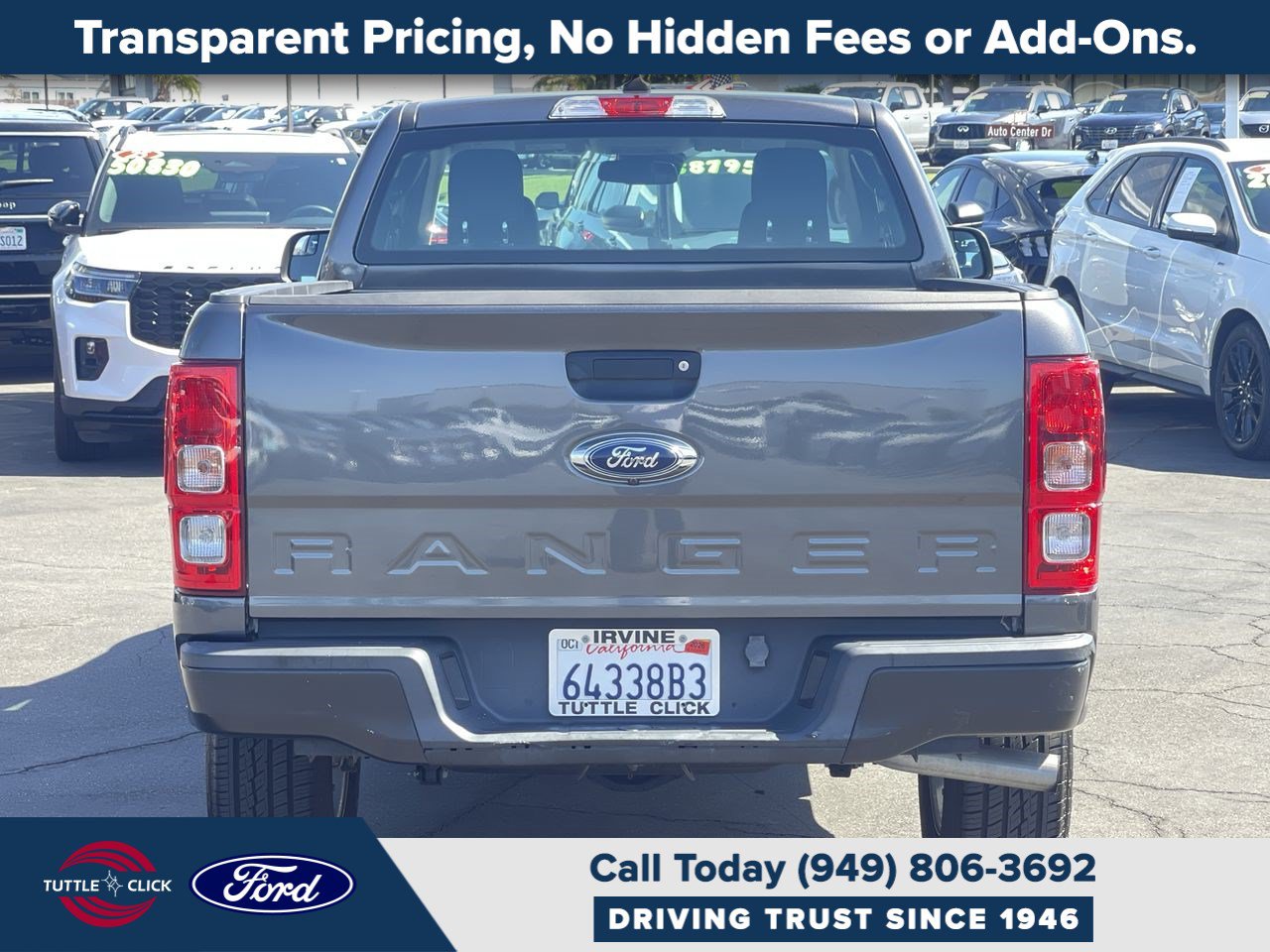 Certified 2020 Ford Ranger XL w/ Equipment Group 101A Mid RWD image 5