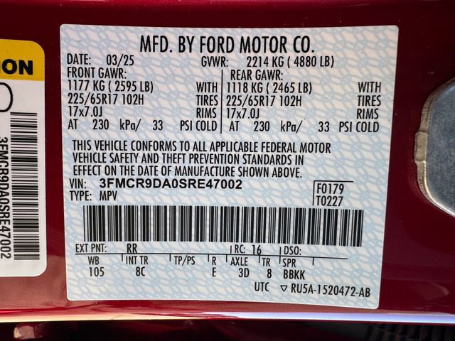 Certified 2025 Ford Bronco Sport Badlands image 28