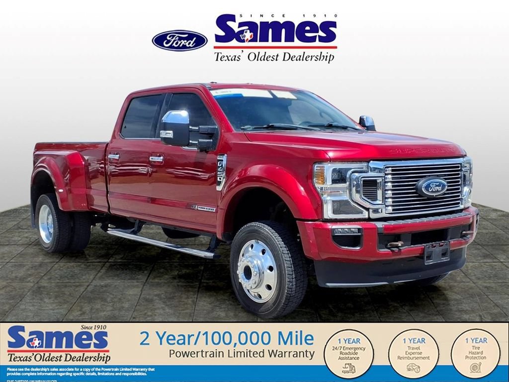 Certified 2022 Ford F450 Platinum w/ FX4 Off-Road Package