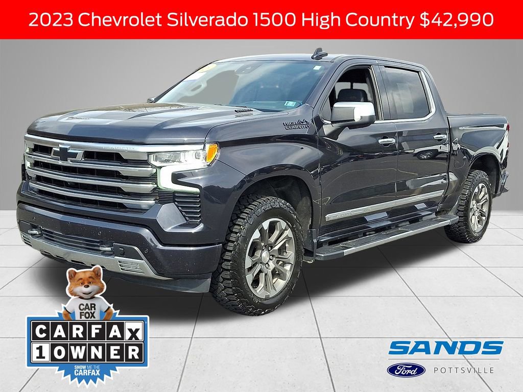 Used 2023 Chevrolet Silverado 1500 High Country w/ Technology Package AWD/4WD image 1