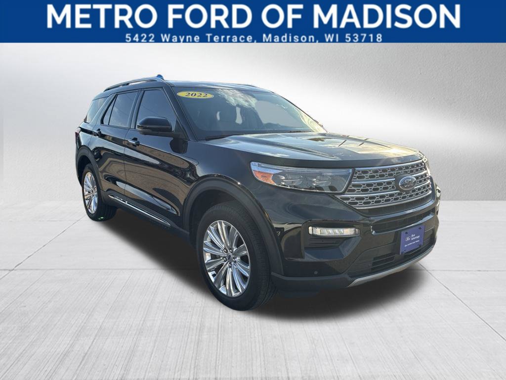 Certified 2022 Ford Explorer Limited w/ Hybrid Equipment Group 310A AWD/4WD image 7