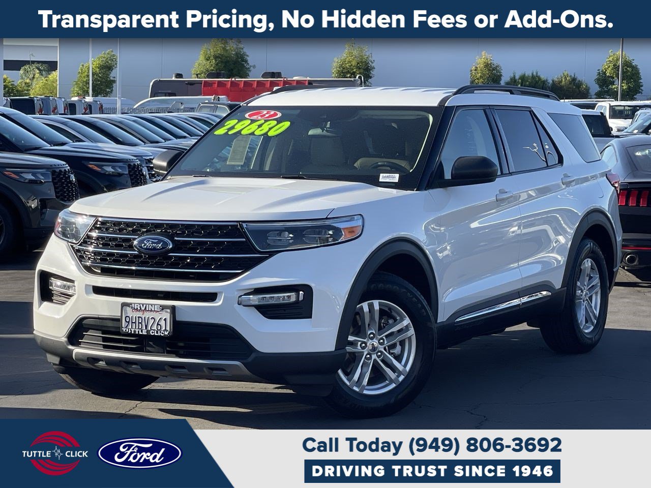 Certified 2023 Ford Explorer XLT w/ Equipment Group 202A