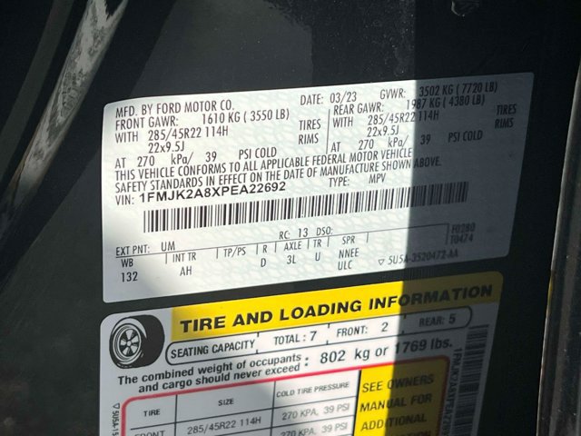 Certified 2023 Ford Expedition Max Limited AWD/4WD image 23