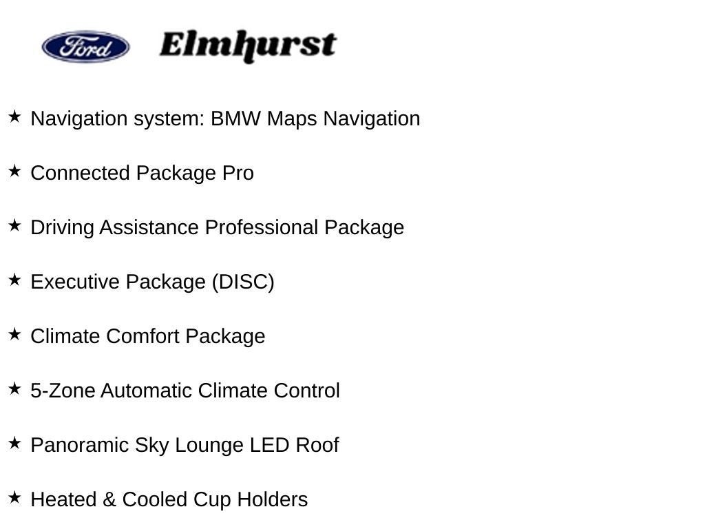 Used 2023 BMW X7 M60i w/ Executive Package AWD/4WD image 11