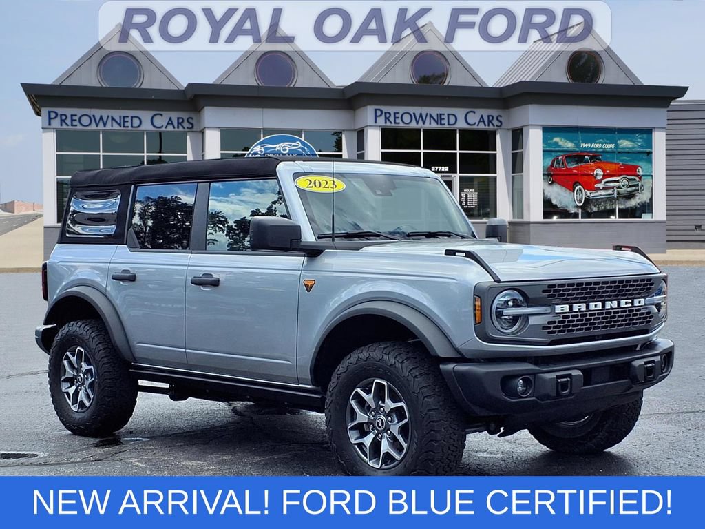 Certified 2023 Ford Bronco Badlands