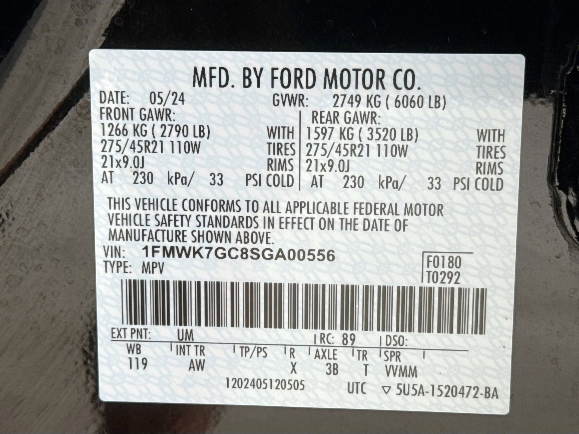 Certified 2025 Ford Explorer ST image 36