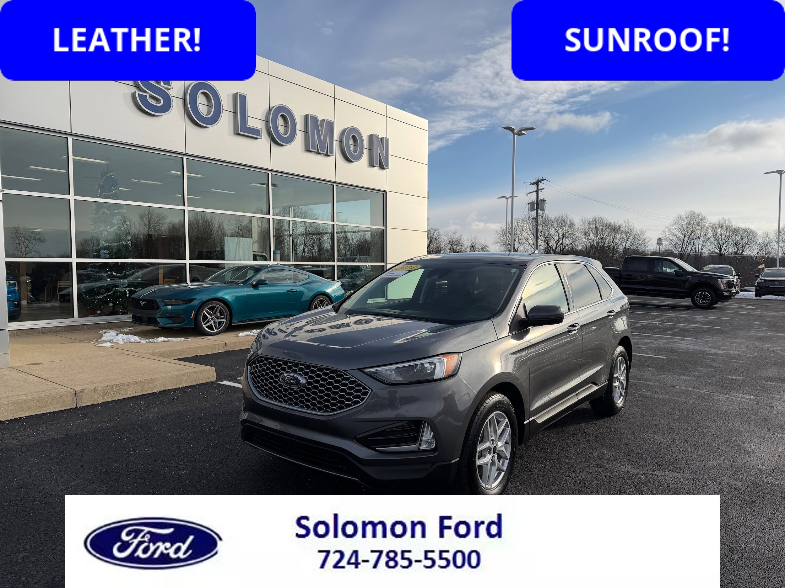 Certified 2024 Ford Edge SEL w/ Convenience Package