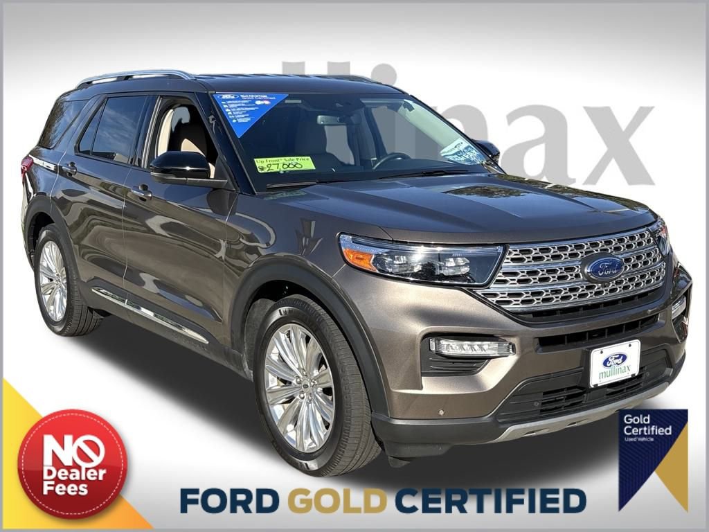 Certified 2021 Ford Explorer Limited w/ Hybrid Equipment Group 310A image 1